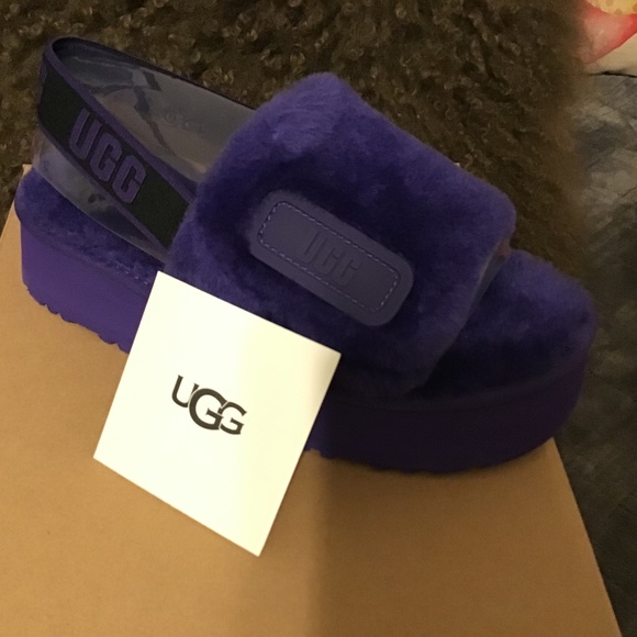 Ugg Shoes - Ugg Disco Slider size 8 VioletNight